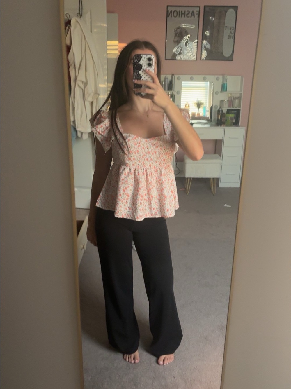 shein floral top